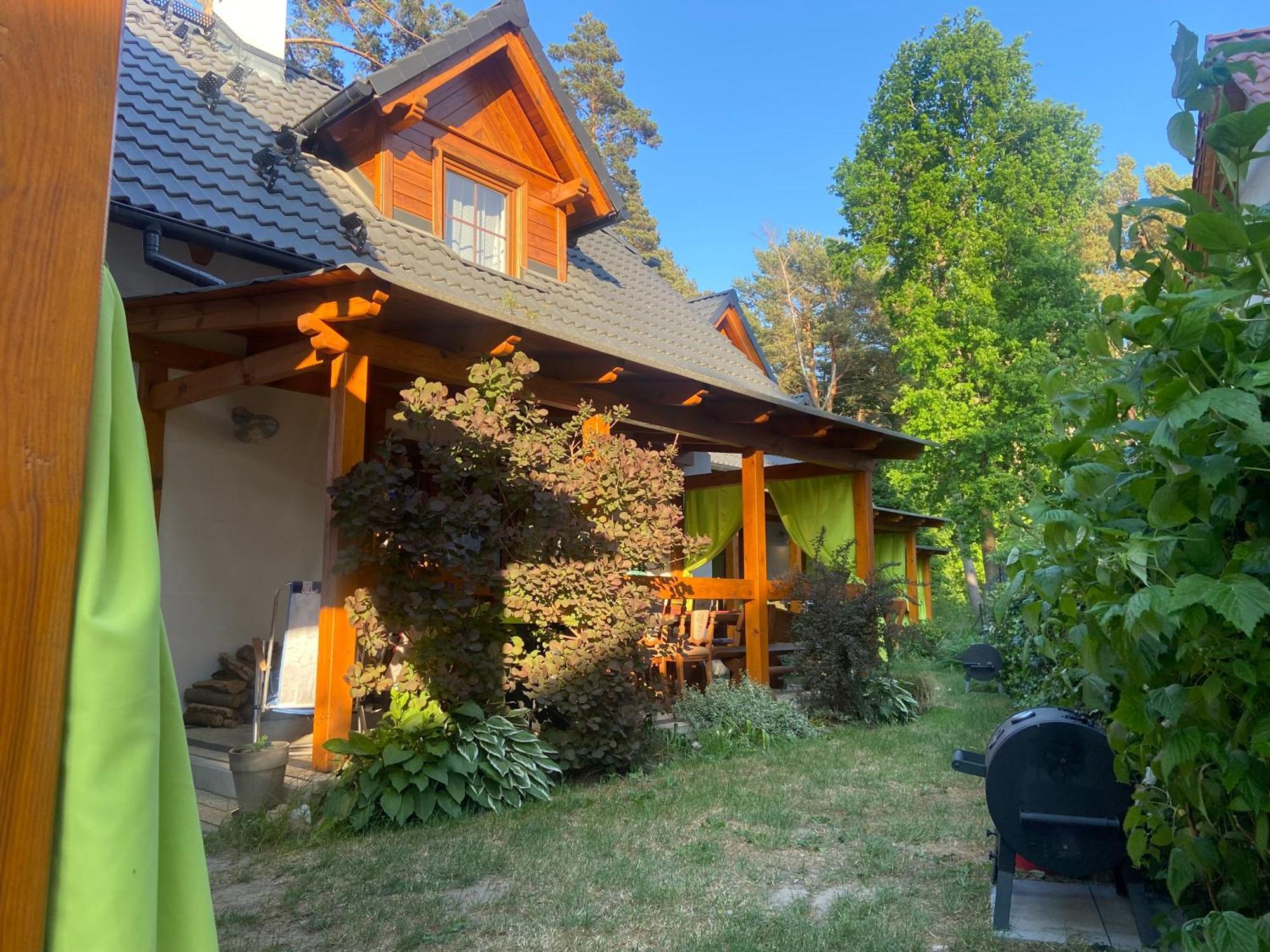Lesna Chata Jarosławiec Exterior foto